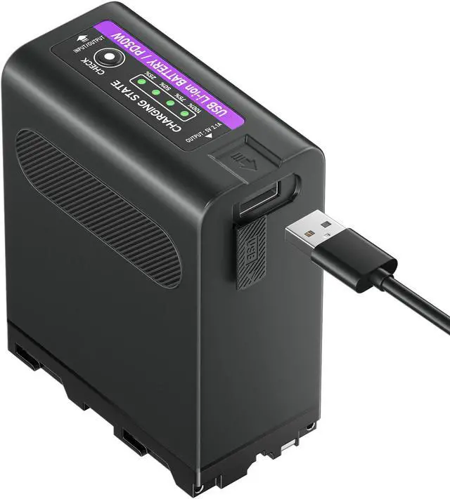 Main image of CITYORK NP F980 Battery 7.2v 11800mAh with DP 30W Type-C 2 Hour Fast Charging for Sony Camera Camcorder Led Video Light F530 F550 F570 F750 F770 F930 F950 F960