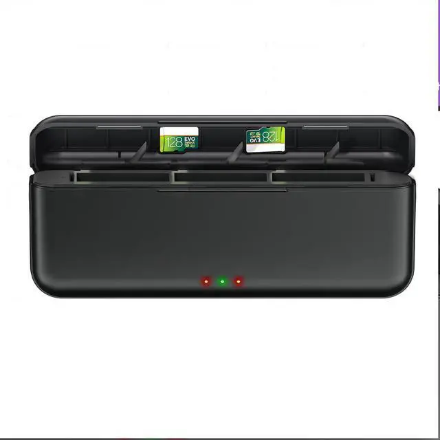 Main image of CITYORK 3-Channel DJI Osmo Action 5 Pro Batteries Fast Charger Hub for DJI Osmo Action 5 Pro,Osmo Action 4 and Osmo Action 3