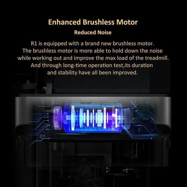 Alt view image 5 of 7 - KingSmith WalkingPad R1 Pro 2IN1 Foldable Treadmill 0.5 - 10KM/H