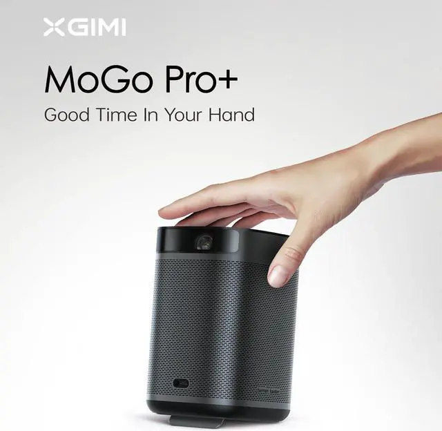 Alt view image 5 of 7 - XGIMI MoGo Pro+ FHD Mini Projector for Home Theatre Screen, 4K Movie/Video Support, Android TV, Smartphone, WiFi, Bluetooth, Portable, Outdoor w/Speaker, Auto Focus/Keystone