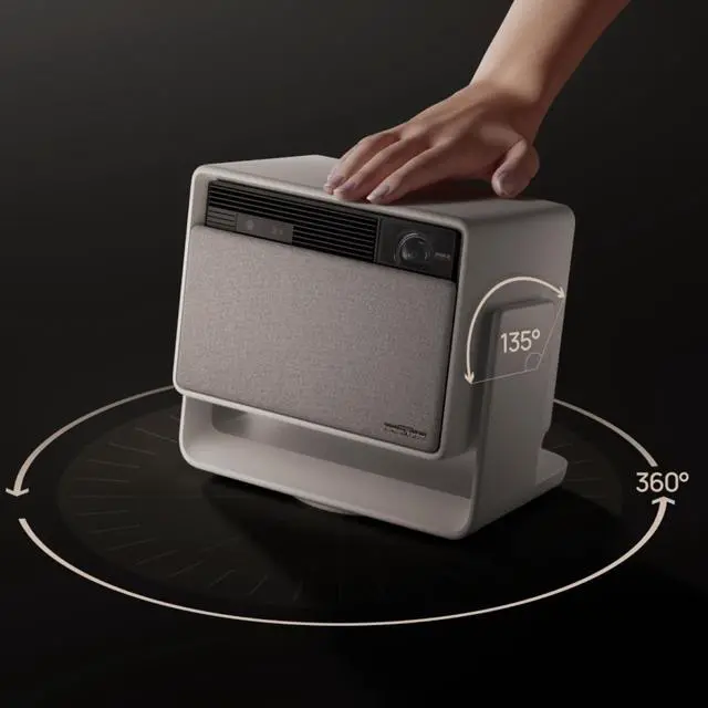 Alt view image 6 of 7 - XGIMI HORIZON S Max 4K UHD Home Theatre Projector for Movie,Video, Gaming, SmartPhone, up to 200'' Screen Projection, Auto Focus/Keystone, w/Stand,Speaker, IMAX Enhanced, 2025 New