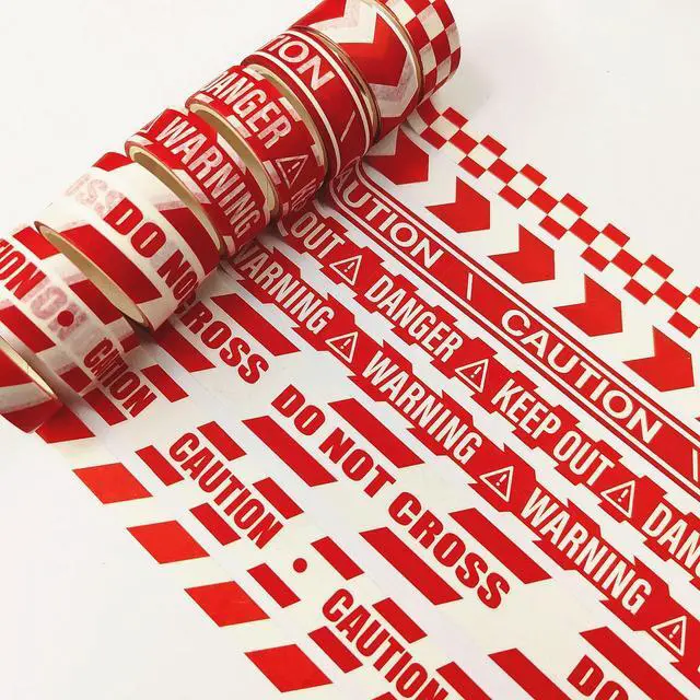 Alt view image 4 of 7 - Caution Line Washi Tape Set 16 Rolls Yellow Red Boundary Masking Transportation Toy Decorative Tapes for Arts, DIY Crafts, Journals, Planners, Scrapbook, Wrapping