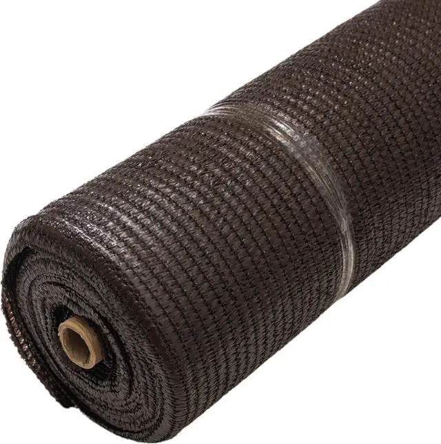 Alt view image 4 of 7 - Windscreen Supply Co. Heavy Duty Mesh Privacy Screen Shade Raw Roll 5 ft. 10 in. x 100 ft. 60% Blockage - PS6160BRN