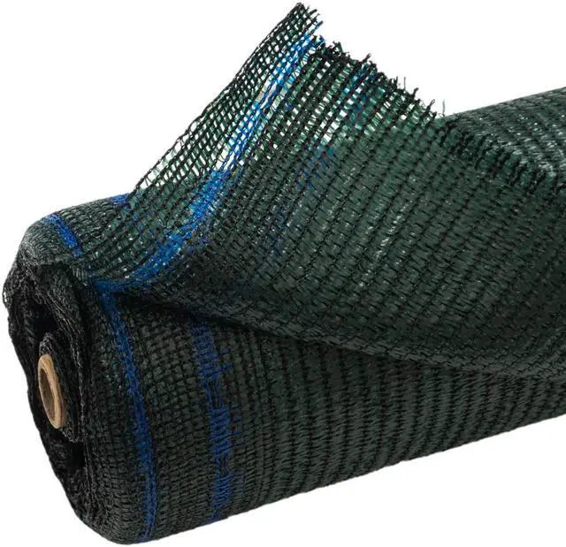 Alt view image 2 of 7 - Windscreen Supply Co. Heavy Duty Mesh Privacy Shade Raw Roll 5 ft. 10 in. x 100 ft. 60% Blockage Green - PS6160GRN