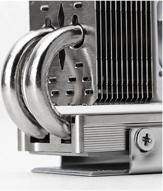 Alt view image 3 of 7 - ThermalRight HR-10 2280 PRO SSD heatsink with four heat pipes,built-in 3010 size small fan with a speed of 3500-6000RPM