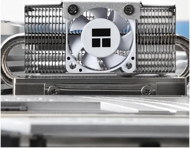 Alt view image 4 of 7 - ThermalRight HR-10 2280 PRO SSD heatsink with four heat pipes,built-in 3010 size small fan with a speed of 3500-6000RPM