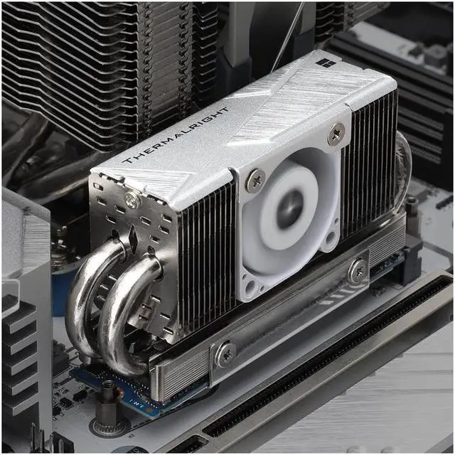 Alt view image 6 of 7 - ThermalRight HR-10 2280 PRO SSD heatsink with four heat pipes,built-in 3010 size small fan with a speed of 3500-6000RPM