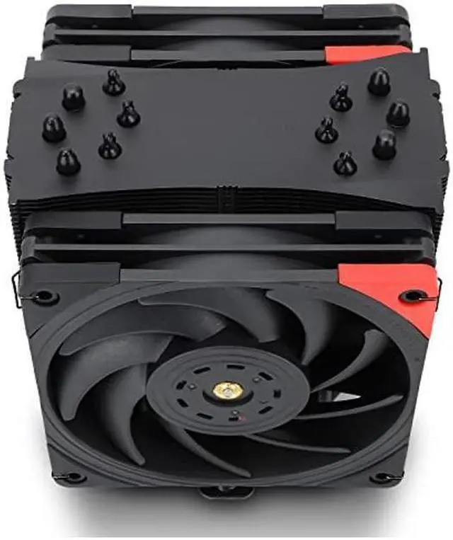 Alt view image 2 of 5 - Thermalright U120EX REV.4 BLACK CPU Air Cooler, 6 Heat pipes, Dual 120mm TL-B12 EXTREM PWM Fan, Aluminium Heatsink Cover, AGHP Technology, for AMD AM4/Intel LGA 1150/1151/1155/1156/1200/2011/2066/1700