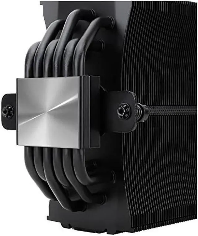 Alt view image 3 of 5 - Thermalright U120EX REV.4 BLACK CPU Air Cooler, 6 Heat pipes, Dual 120mm TL-B12 EXTREM PWM Fan, Aluminium Heatsink Cover, AGHP Technology, for AMD AM4/Intel LGA 1150/1151/1155/1156/1200/2011/2066/1700