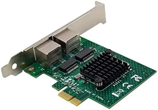 Alt view image 4 of 5 - Dual-Port PCIe Gigabit Ethernet Server Adapter with NetXtreme BCM5720-2P Chipset PCI Express 1000M Network LAN Card for Windows Sever Linux Ubuntu VMware
