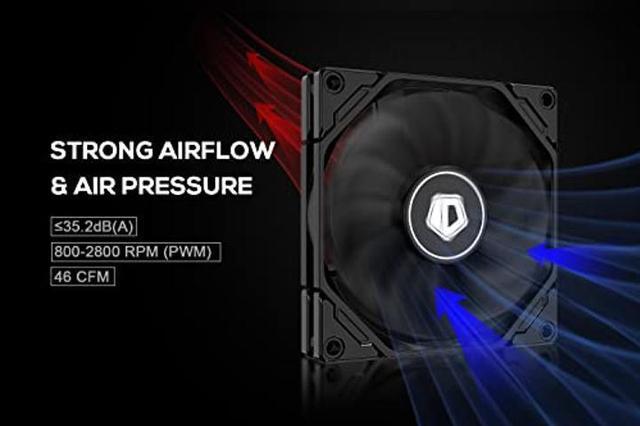 Alt view image 5 of 5 - ID-COOLING IS-47-XT 47mm Height Low Profile CPU Cooler 4 Heatpipes CPU Air Cooler for HTPCs, ITX, and Small Form Factor Builds, 92x92x15mm Slim Fan, Support Intel LGA1700/1200/115X