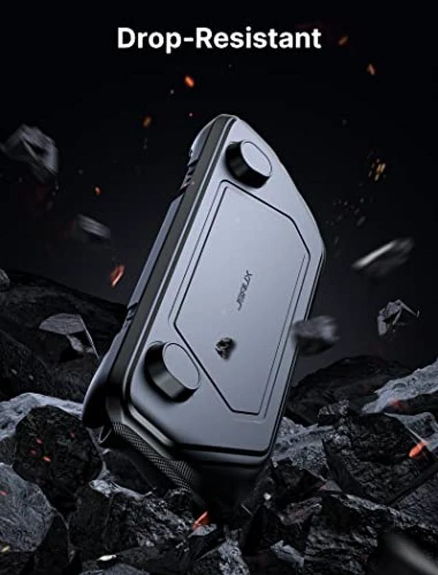 Alt view image 4 of 5 - JSAUX ModCase for Steam Deck, PC0104 Modular Steam Deck Case with Cooling Fan Valve Steam Deck Accessories Include Protective Case, Face Cover, Cooling Fan, Metal Bracket and Strap - Cooler Set