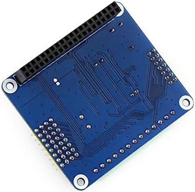 Alt view image 5 of 5 - High-Precision AD/DA Expansion Board for Raspberry Pi 4B/3B+/3B/2B/Zero/W/Zero WH and Jetson Nano,Add High-Precision AD/DA Functions to Pi. Onboard ADS1256 8-CH 24bit ADC and DAC8532 2-CH 16bit DAC