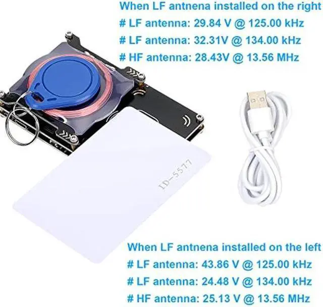 Alt view image 5 of 5 - Wonvon Proxmark3 Easy V3 Kit 512k Memory PM3 ID M1 IC RFID Card Reader Writer Copier Duplicator Cloner Integrated Antenna Decryptor with 5 ID Cards 125 khz 13.56 MHz RFID Reader Develop Suit Kits