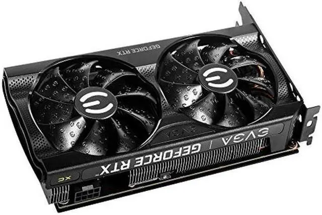 Alt view image 5 of 5 - EVGA GeForce RTX 3060 XC Gaming, 12G-P5-3657-KR, 12GB GDDR6, Dual-Fan, Metal Backplate