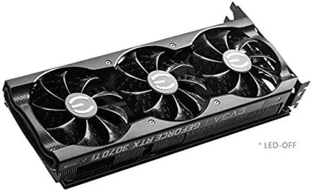 Alt view image 2 of 5 - EVGA GeForce RTX 3070 Ti XC3 Ultra Gaming, 08G-P5-3785-KL, 8GB GDDR6X, iCX3 Cooling, ARGB LED, Metal Backplate