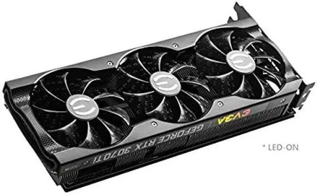 Alt view image 3 of 5 - EVGA GeForce RTX 3070 Ti XC3 Ultra Gaming, 08G-P5-3785-KL, 8GB GDDR6X, iCX3 Cooling, ARGB LED, Metal Backplate
