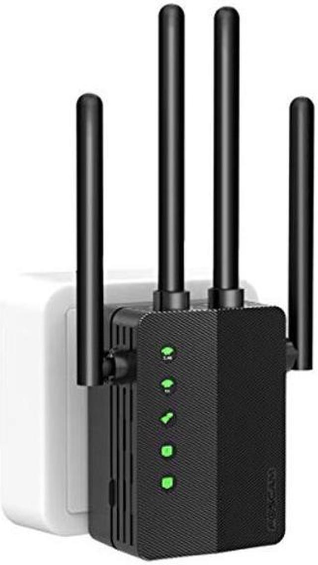 Dual 2.4 Ghz 5.8Ghz Wi-Fi Extender Repeater Wireless Router With 1 Ethernet  Port