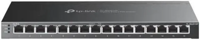 Main image of TP-Link TL-SG2016P | 16 Port Gigabit Smart Managed PoE Switch | 8 PoE+ Port @120W | Support Omada SDN | PoE Recovery | IPv6 | Static Routing | L2/L3/L4 QoS | 5 Year Manufacturer Warranty