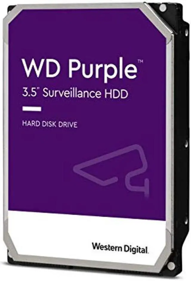 Main image of Western Digital 10TB WD Purple Surveillance Internal Hard Drive HDD - SATA 6 Gb/s, 256 MB Cache, 3.5" - WD102PURZ
