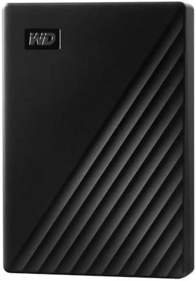 Main image of Western Digital 5TB My Passport Portable External Hard Drive with backup software and password protection, Black - WDBPKJ0050BBK-WESN