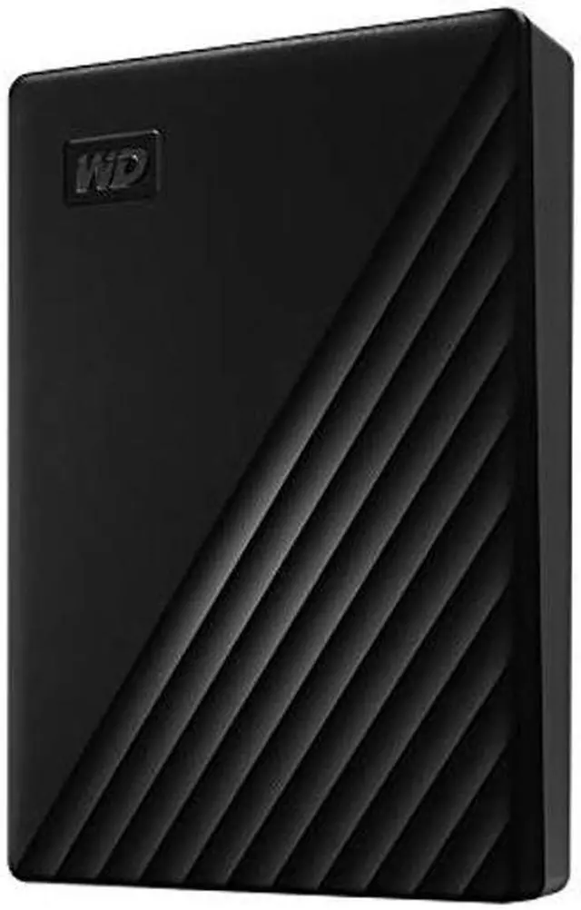 Alt view image 2 of 5 - Western Digital 5TB My Passport Portable External Hard Drive with backup software and password protection, Black - WDBPKJ0050BBK-WESN