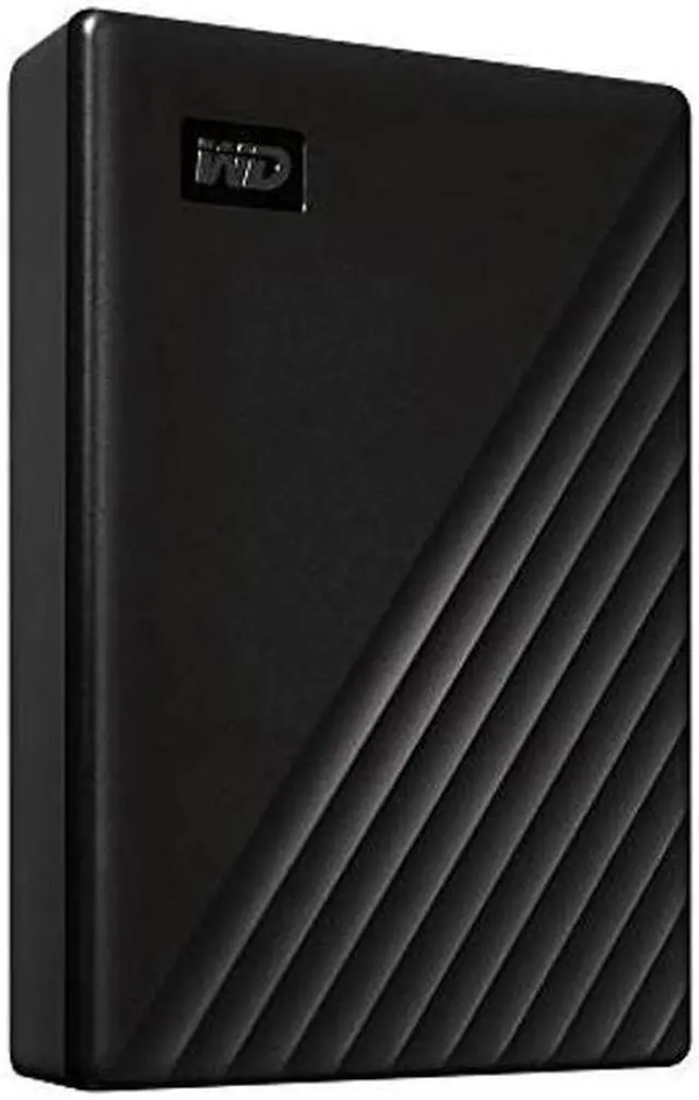 Alt view image 3 of 5 - Western Digital 5TB My Passport Portable External Hard Drive with backup software and password protection, Black - WDBPKJ0050BBK-WESN