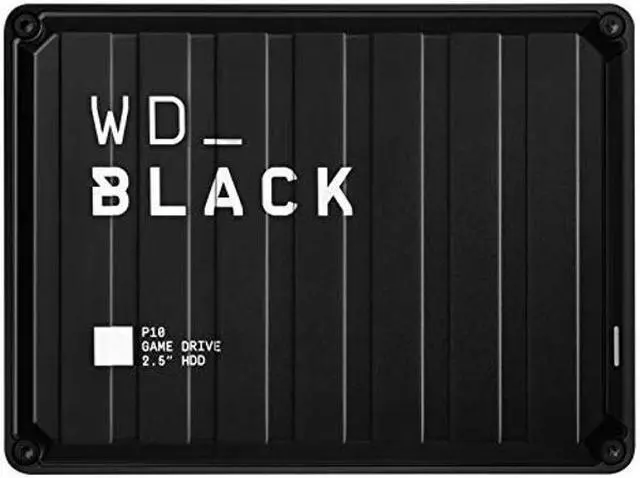 Main image of WD_BLACK 5TB P10 Game Drive - Portable External Hard Drive HDD, Compatible with Playstation, Xbox, PC, & Mac - WDBA3A0050BBK-WESN