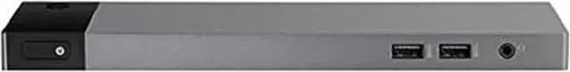 Main image of HP P5Q58AA ZBook Dock with Thunderbolt 3 - Docking station - 150 Watt - US - for ZBook 15 G3 Mobile Workstation, Studio G3 Mobile Workstation