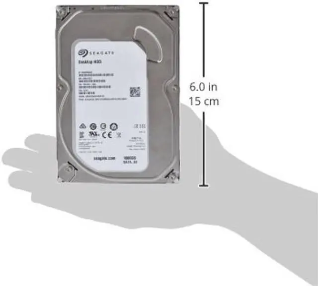 Alt view image 3 of 3 - (Old Model) Seagate 1TB Desktop HDD Sata 6Gb/s 64MB Cache 3.5-Inch Internal Bare Drive (ST1000DM003)