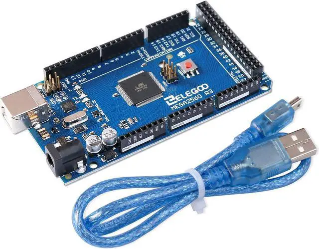 Alt view image 2 of 5 - ELEGOO MEGA R3 Board ATmega 2560 & ELEGOO Upgraded 37 in 1 Sensor Modules Kit