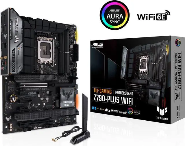 Alt view image 4 of 5 - INLAND by Micro Center CPU Motherboard Intel Core i9-12900K 12th Gen 16-Cores LGA 1700 Desktop Processor with TUF Gaming Z790-Plus WiFi DDR5 Gaming Motherboard