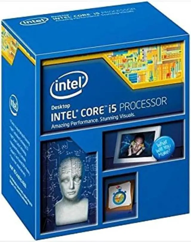 Main image of Intel Core i5-4690 Processor (6M Cache, 3.5 GHz upto 3.90 GHz) BX80646I54690, CPU Only