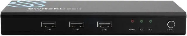 Alt view image 3 of 4 - SwitchDeck 4K HDMI KVM Switch by Sewell, Switch Easily Between Two PCs/Macs/Gaming Consoles (SW-33054)