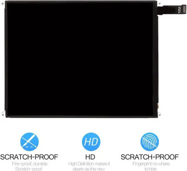 Alt view image 3 of 5 - A-MIND Screen Replacement for IPad Mini 1 A1432 A1455 A1454 7.9inch LCD DisplayLCD Only for iPad Mini 1st LCD Panel Repair Parts Kit,with Screen Protector+Tools