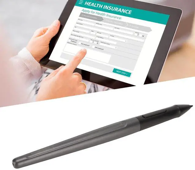 Alt view image 4 of 5 - PF150 Pen for Q11K, 8192 Levels Pressure Drawing Tablet Pen, 2 Programmable Keys, Universal Ergonomic Battery Pen for Huion Q11K