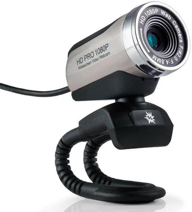 Main image of Stopmotion Explosion USB 2.0 HD Pro Widescreen Video Full 1080p Webcam with Built in Microphone and Flex Stand for Windows PC, Laptops and Apple OS X