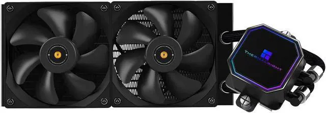 Main image of Thermalright Frozen Prism 240 Black Liquid CPU Water Cooler with 120mm PWM Fan,240 Black Cold Row Specification,Integrated Water-Cooler Heatsink for AM4/AM5,Intel LGA1700/1851/1150/1151/1200/2011