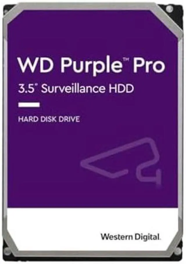 Alt view image 2 of 2 - Western Digital 14TB WD Purple Pro Surveillance Internal Hard Drive HDD - SATA 6 Gb/s, 512 MB Cache, 3.5" - WD142PURP