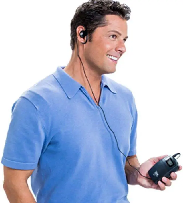 Alt view image 3 of 3 - Listen Technologies Portable Display RF Receiver (72 MHz)