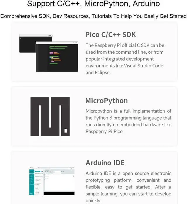 Alt view image 4 of 5 - waveshare RP2040 MCU Board with 1.28inch Touch Round LCD 240x240 Pixels 65K Colorful IPS LCD Display for Clear Color Pictures,Based on Raspberry Pi RP2040 Dual-Core Arm Cortex M0+ Processor
