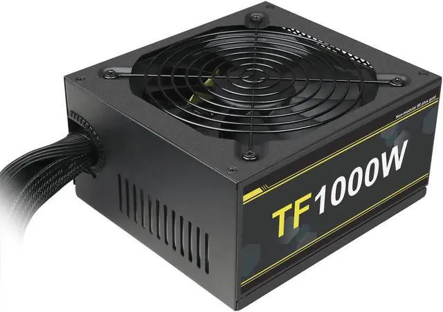 Alt view image 3 of 5 - 1000W Power Supply Full Voltage 100-240V Active PFC Gaming PSU Computer Power Supplies Non-Modular 80 Plus Gold for Desktop PC Server