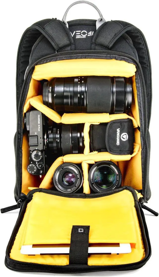 Alt view image 4 of 5 - VANGUARD Sling Backpack, Black (VEO Discover 41)