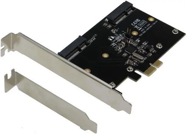 Alt view image 4 of 5 - SEDNA PCI-Express-Adaptateur mSATA SSD III (6G) avec équerre low profile (dur non inclus)