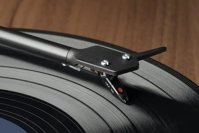Alt view image 3 of 5 - Pro-Ject E1, Plug & Play Entry Level Record Player with OM5e and 33/45 Electronic Speed Switch (Black)