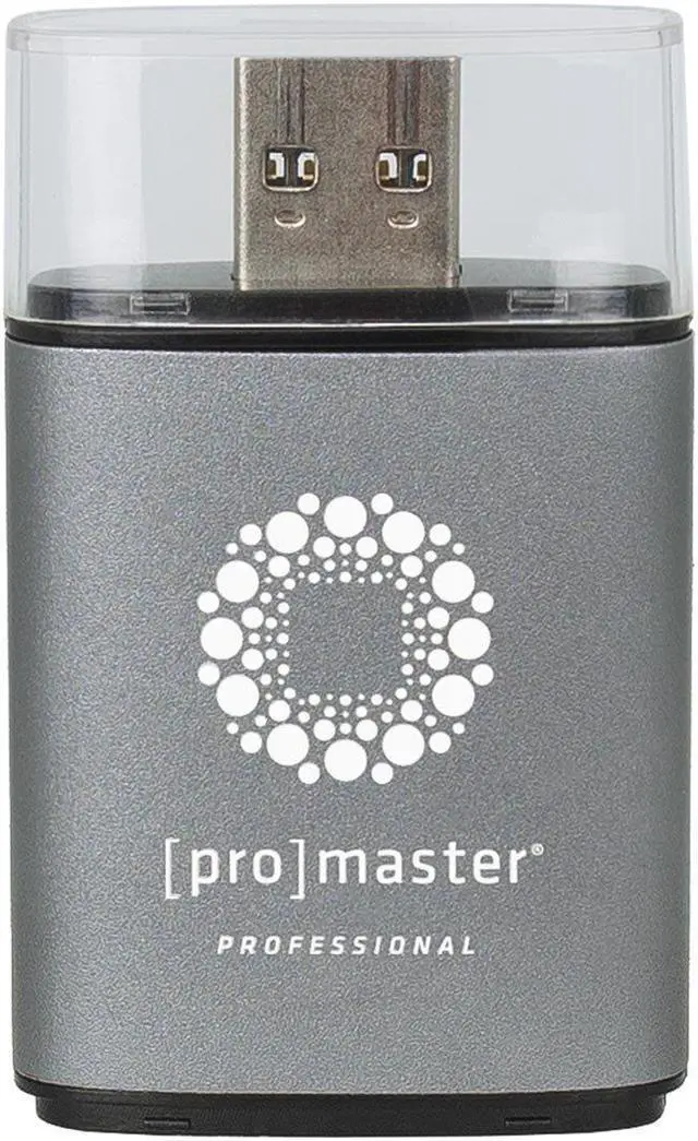 Main image of ProMaster USB 3.0 SD UHSII Card Reader - Dual Slot SD, (Model 6691)