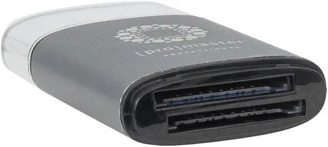 Alt view image 5 of 5 - ProMaster USB 3.0 SD UHSII Card Reader - Dual Slot SD, (Model 6691)