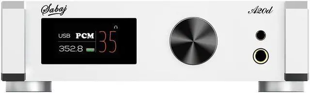 Main image of SABAJ A20d 2023 Version Decoding and Ear Amplifier all-in-one Machine,AK4499X+AK4191EQ Chip,3*OPA1612,Supporting MQA and MQA-CD Full Decoding,Bluetooth 5.0,LDAC,Apt-X HD,Native DSD512 and 32bit/768kHz