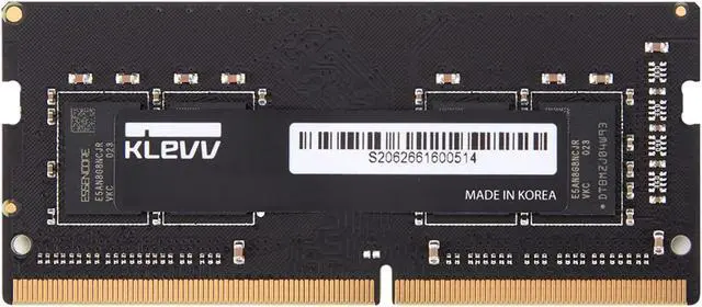 Main image of KLEVV DDR4 16GB (1x16GB) 3200MHz CL22 1.2V SODIMM Laptop Ram Memory SK Hynix Chip (KD4AGSA80-32N220A)