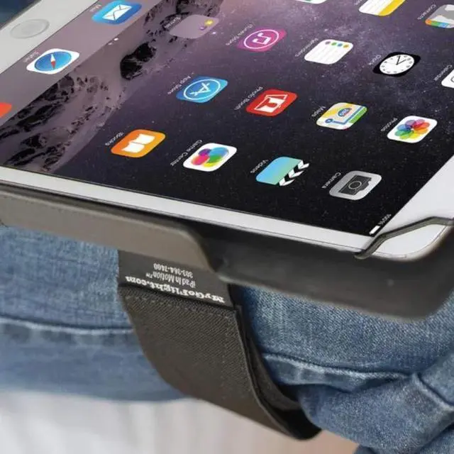 Alt view image 4 of 5 - MYGOFLIGHT Universal Extra-Large Leather Folio C EFB Pilot Kneeboard and Clipboard  Fits Apple iPad 12.9, iPad Pro 12.9, Samsung Galaxy 12, and All Other 12-13" Tablets